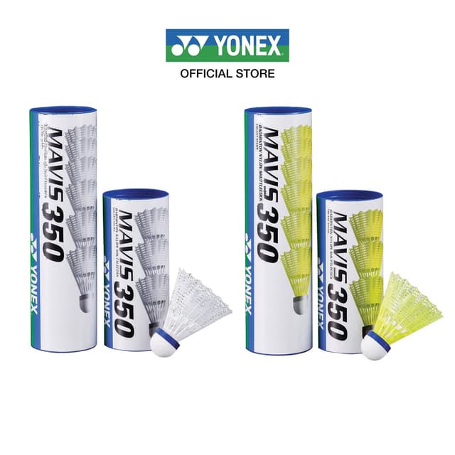 YONEX รุ่น MAVIS 350 ลูกแบดมินตันพลาสติก ให้ความรู้สึกเหมือน