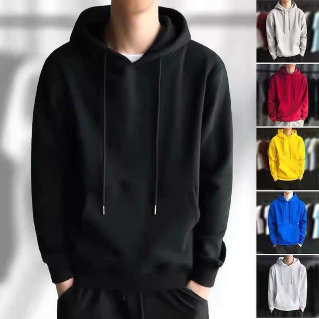 เสื้อกันหนาวแขนยาว K802M เสื้อแขนยาวมีฮู้ด เสื้อกันหนาวมีฮู้
