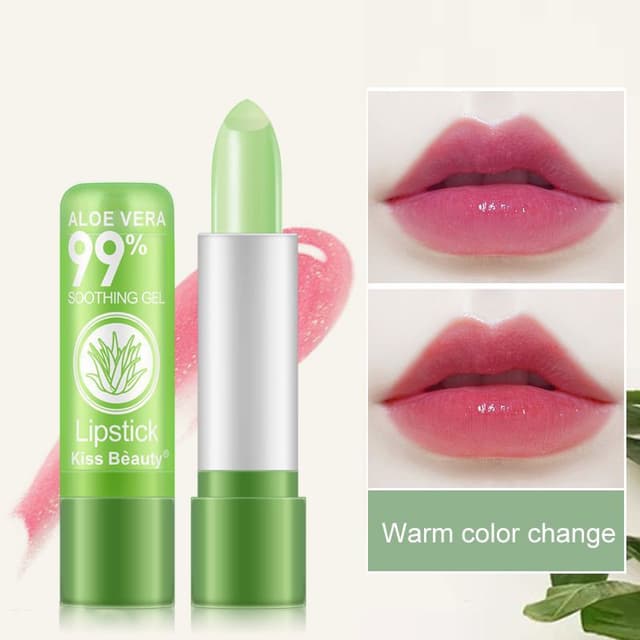 ลิปอโลเวร่า 99% ลิปว่านหางจระเข้ PEIYEN aloe vera ( 1 แท่ง )