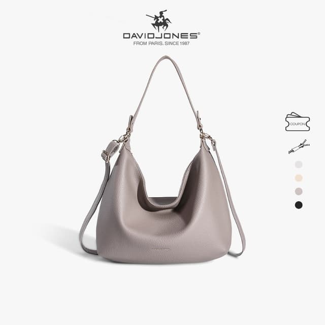 David Jones Paris  สะพาย ผญ กระเป๋าถังผู้หญิงกระเป๋านักเรียน