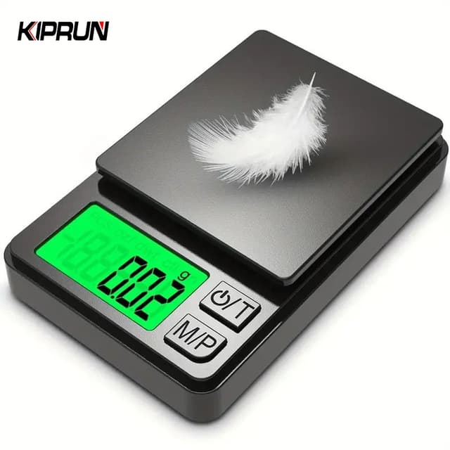 Kiprun เครื่องชั่งดิจิตอลในครัว, เครื่องชั่งเครื่องประดับ 0.