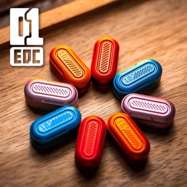 Zreo ONE 01EDC Fidget Slider โลหะ Fidget ของเล่น ADHD เครื่องมือ Anti-ความวิตกกังวลโต๊ะทํางานของเล่นผู้ใหญ่ความเครียดบรรเทาของเล่นเด็กของขวัญ