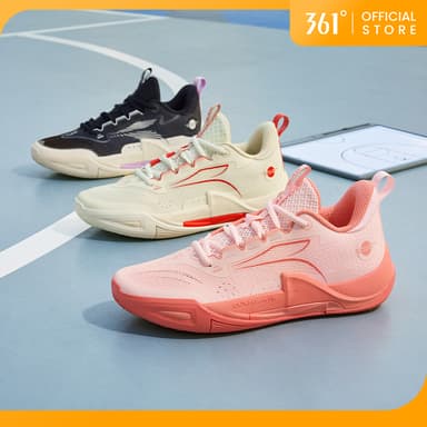 361 Degrees DVD Team 2.0 SE รองเท้าบาสเก็ตบอลผู้ชาย Breathable Professional Cushioning 672521109