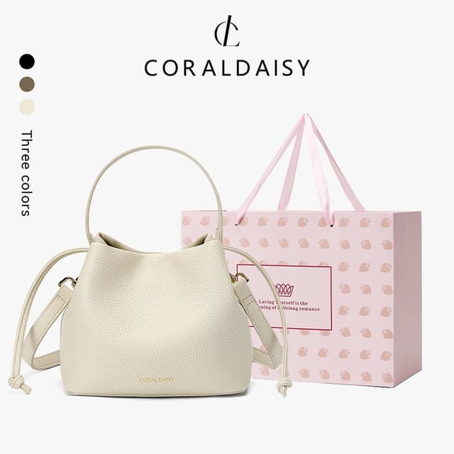 CORALDAISY bag กระเป๋าถือ กระเป๋าสะพายข้าง ผู้หญิง สไตล์เกาห