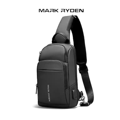 MARK RYDEN กระเป๋าสะพายไหล่แฟชั่น กันน้ํา กันขโมย เหมาะกับผู้ชาย สําหรับ tablet 9.7 นิ้ว