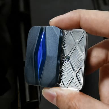 1PC Future Eyes Edc Fidget Slider สังกะสีอัลลอยด์ Fidget ของเล่น Infinite Push Tactile Slider Adhd ของเล่นผู้ใหญ่ความเครียดบรรเทาเครื่องมือ Rotator