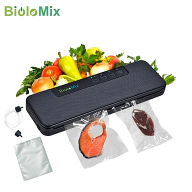 Biolomix เครื่องซีลสูญญากาศ ปรับโหมดแห้งและเปียกได้ หน้ากว้าง 300MM (Vacuum Sealer) แถมถุงซีล10ใบ