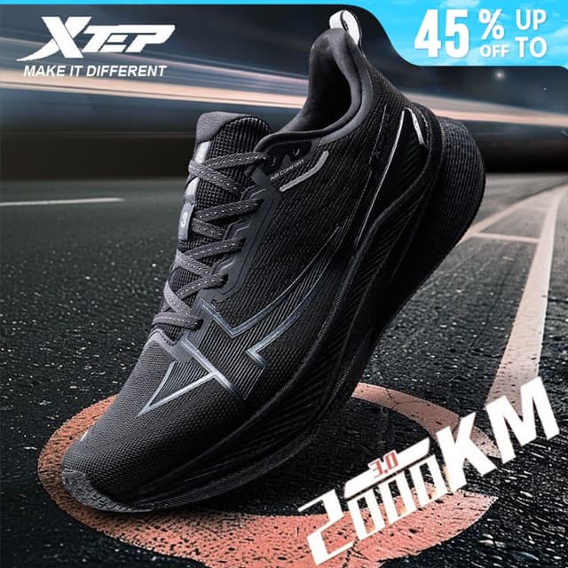 XTEP 2000KM 3.0 รองเท้าวิ่งผู้ชาย Rebound Support Profession