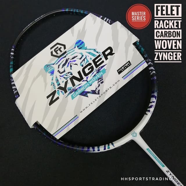 FELET ไม้แบดมินตัน CORBON WOVEN ZYNGER MASTER SERIES