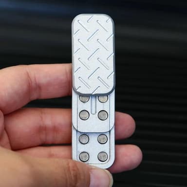 สังกะสีอัลลอยด์ Fidget Slider ผู้ใหญ่ EDC โลหะ Fidget ของเล่นออทิสติก ADHD Hand Spinner ความวิตกกังวลความเครียดบรรเทาของเล่นคอลเลกชัน Hobby