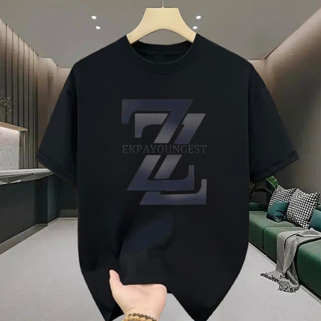 เสื้อยืดผู้ชาย คอกลม-แขนสั้น สกรีนลายสุดฮิต เสื้อยืดสตรีทแฟช