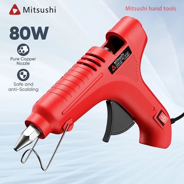 Mitsushi Glue Gun 80W/60W ปืนยิงกาวไฟฟ้า กาวร้อน11mm ปืนกาวร