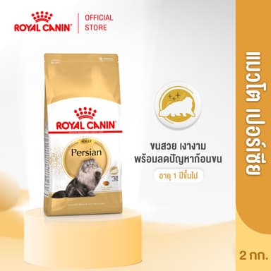 Royal Canin Persian Adult 2kg อาหารเม็ดแมวโต พันธุ์เปอร์เซียน อายุ 12 เดือนขึ้นไป (Dry Cat Food, โรยัล คานิน)