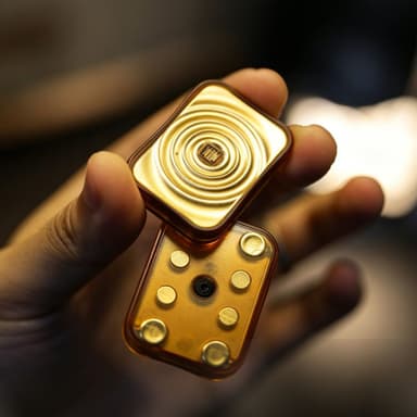 GAO studio 2026 รุ่นใหม่ คลื่นไม่สิ้นสุด EDC สไลด์แม่เหล็ก ของเล่นคลายเครียดออฟฟิศ slider spinner