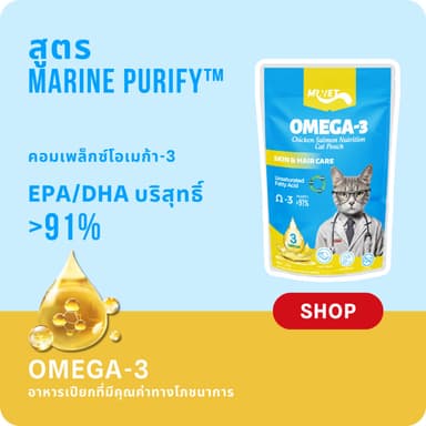 MRVET อาหารเปียกแมว อาหารแมวเปีย ไม่มี การปรุงรส หรือวัตถุกันเสีย ควบคุมการย่อยอาหาร เพิ่มภูมิคุ้มกัน