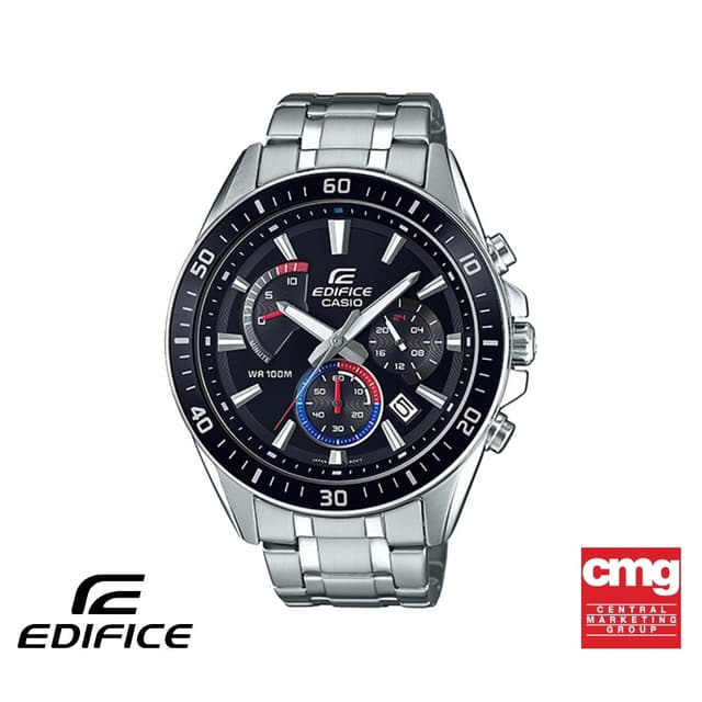 CASIO นาฬิกาข้อมือผู้ชาย EDIFICE รุ่น EFR-552D-1A3VUDF สายสเ
