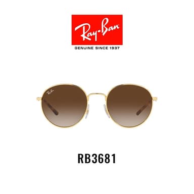 RAY-BAN - - RB3681 001/13 -Sunglasses แว่นกันแดด