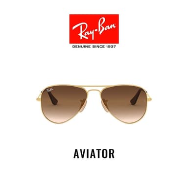 Ray-Ban JUNIOR AVIATOR - RJ9506S 223/13 -Sunglasses แว่นกันแดด