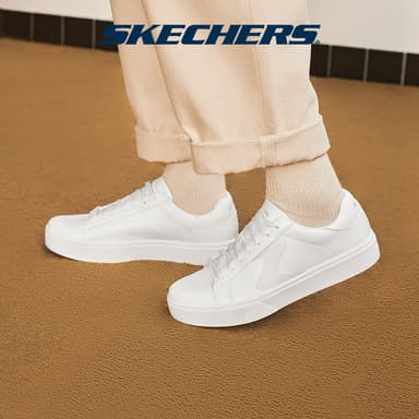 Skechers สเก็ตเชอร์ส รองเท้าลำลองผู้ชาย Men Sport Eden LX Remembrance Casual Shoes - 232865-WHT Air-Cooled Memory Foam