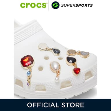 CROCS Jibbitz Dropped Gem 5-Pack ตัวติดรองเท้า