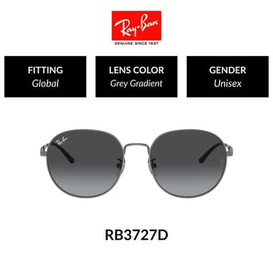 RAY-BAN RB3727D 004/8G - Sunglasses แว่นกันแดด