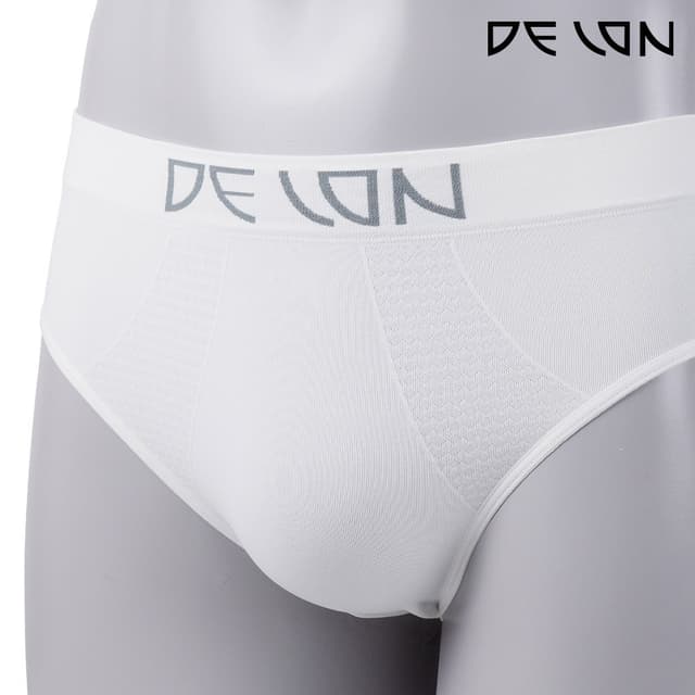 DELON พร้อมส่ง  กางเกงในชาย AU53032 ไร้รอยต่อทอทั้งตัว Seaml