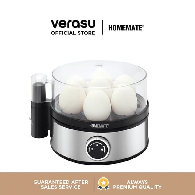 HOMEMATE เครื่องต้มไข่ไฟฟ้า 7 ฟอง รุ่น HOM-216011