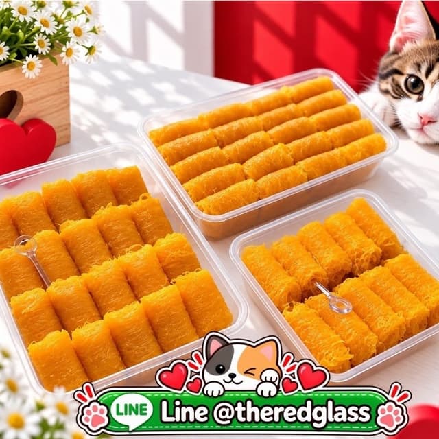 ฝอยทองป้านงค์ ฝอยทองล้วน ของอร่อบางปะกง