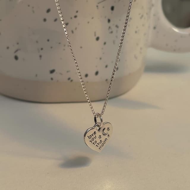 SissyJewelry // สร้อยคอเงิน+กำไลข้อมือ (เอ็นยืด) เงินแท้ จี้