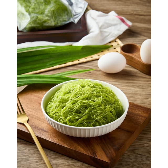 ฝอยทองใบเตย 500 กรัม ครึ่งกิโล ราคา 78 บาท (รับประกันความอร่