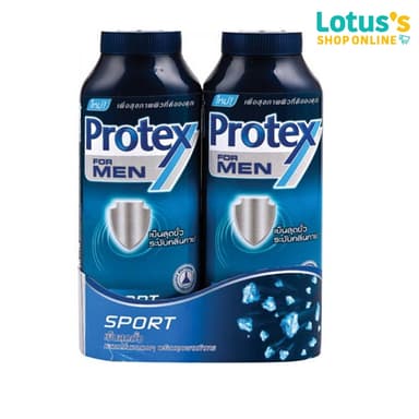 โพรเทคส์ แป้งเย็น สปอร์ต 280 กรัม X 2 PROTEX COOLINT POWDER SPORT 280 G. X 2