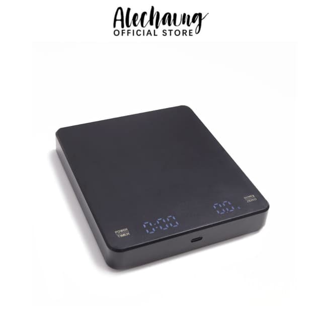 Alechaung เครื่องชั่งกาแฟดิจิตอล 3kg 0.1g เครื่องชั่งกาแฟ ตา