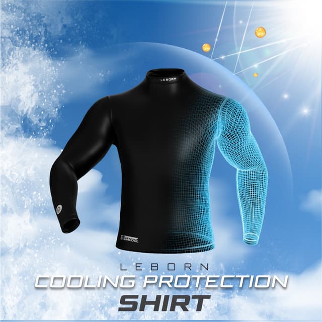 LEBORN UV Shirt เสื้อกันแดดตีกอล์ฟ (ขนาดสินค้าดูในภาพ)