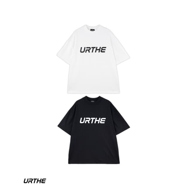 URTHE - เสื้อยืด สกรีนลาย รุ่น HIGH NECK