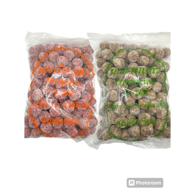 กระเจี๊ยบมะขามแก้วแม่สังเวียน4รส1000กรัมหวานอร่อยเม็ดใหญ่