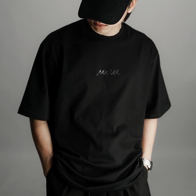 MUU T-SHIRT BLACK NUMERAL COLLECTION II เสื้อยืดทรง OVERSIZE