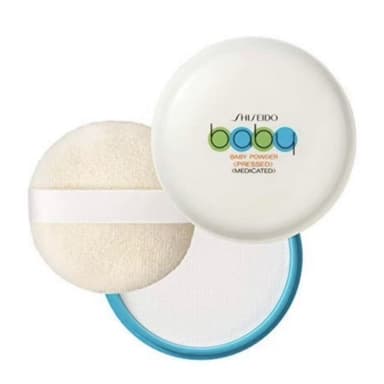 [แท้100% ล็อตใหม่ปี2025] Shiseido baby powder แป้งเด็กอัดแข็ง เนื้อเนียน เบา เผยผิว เบาสบาย 50g