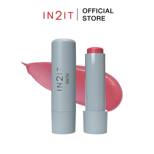 IN2IT MEN MATTE DEFENCE LIP BALM SPF20 PA++ ลิปบาล์มแมตต์ บำ