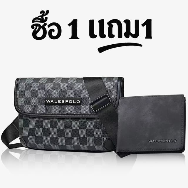(สินค้าใหม่พร้อมส่ง) กระเป๋าสะพายข้าง Fashion bag สไตล์สปอร์