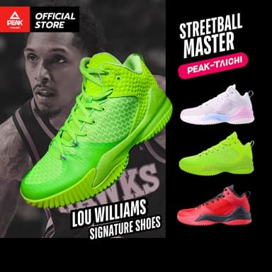 (รุ่นฮิตทนปูน) PEAK "Streetball Master" E39115A รองเท้าบาสเกตบอล พีค น้ำหนักเบา นุ่ม กระชับเท้า ซัพพอร์ทดี พื้นทนปูน