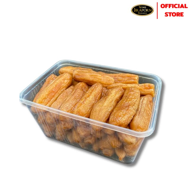 จิราพร กล้วยตากธรรมชาติ (ชนิดกลม แบบกล่อง ขนาด 1000g.) - JIR