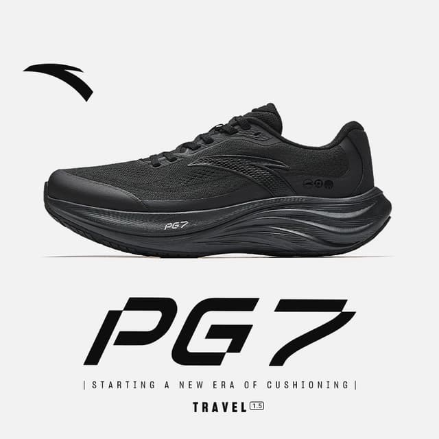 ANTA Travel 1.5 PG7 รองเท้าวิ่งคุชชั่นผู้ชาย 2E Widefoot รอง