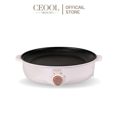 CEOOL X 999Beauty กระทะปิ้งย่าง กระทะไฟฟ้า 26CM กระทะย่างเนย D0165