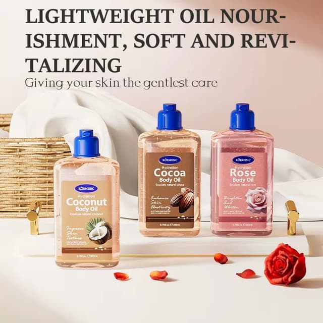 Body jel oil ออยล์บำรุงผิว แบบเนื้อเจล 260 ml.