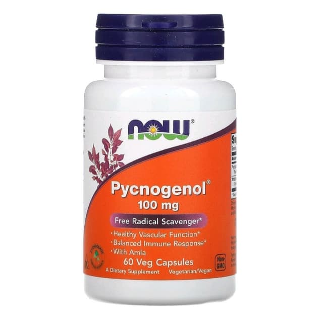 NOW Foods, Pycnogenol, 100 mg, 60 Veg Capsules