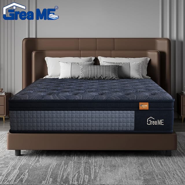 【รับประกัน 10 ปี】GreaME 10/12นิ้ว เกรดโรงแรม ที่นอนสปริงไฮบร