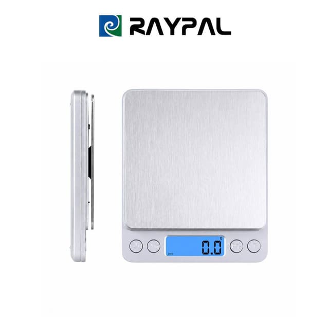 เครื่องชั่งครัว 500g/0.01g หน้าจอ LCD ความละเอียดสูง เครื่อง