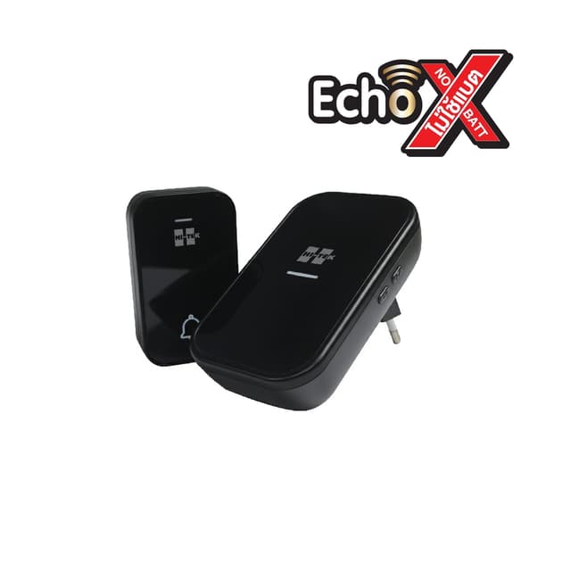 HI-TEK กริ่งไร้สาย แบบไม่ใช้แบตเตอรี่ 220V รุ่น เอคโค่ เอ็กซ