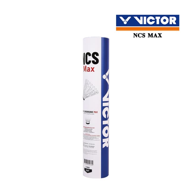 VICTOR ลูกแบดมินตัน รุ่น NCS MAX ( 1 หลอด 12 ลูก / 1 หลอด 3 