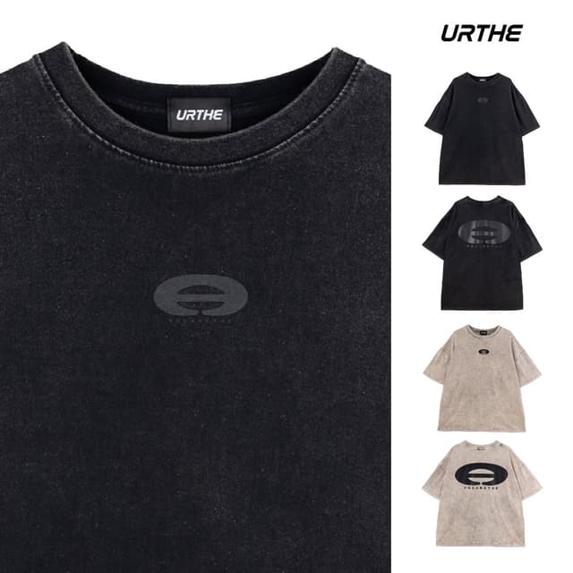 URTHE - เสื้อยืด สกรีนลาย Oversize รุ่น ACID BEAM